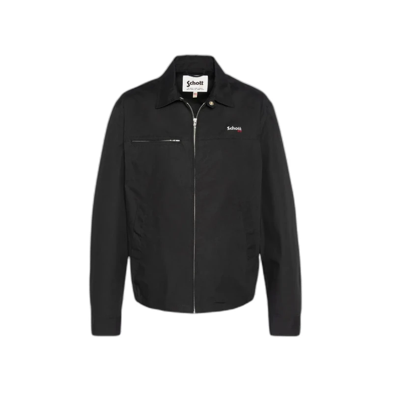Image of Schott Shirt collar jacket Schott Noir Male L