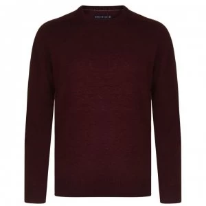 image of Howick Howick Arlington Jumper - Burgundy Marl