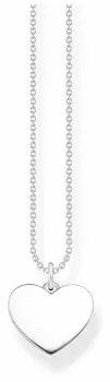 Image of Thomas Sabo KE2128-001-21-L45V Sterling Silver Plain Heart Jewellery