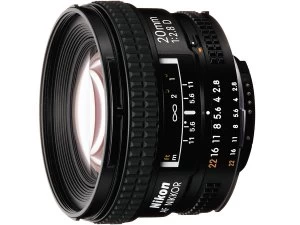Image of AF 20mm f/2.8D Lens