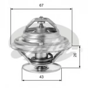 image of Gates Thermostat coolant TH05586G1