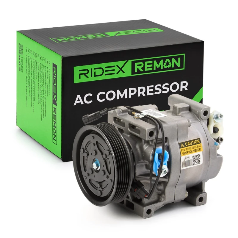 Image of RIDEX REMAN Air conditioning compressor RIDEX REMAN 447K0407R