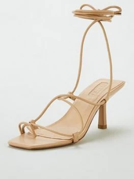 Image of OFFICE Malibu Beach Heeled Sandal, Nude, Size 3, Women