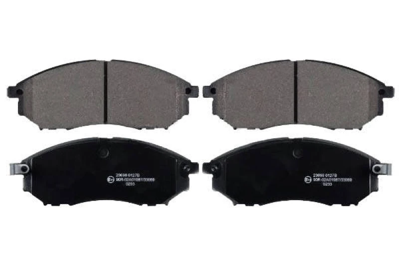 Image of SWAG 60 11 6188 Brake pad set Front Axle, with acoustic wear warning Brake Pad Set,disc brake (402)