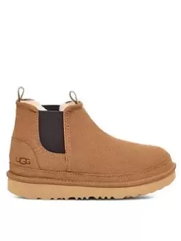 Image of UGG Kids Neumel Chelsea Classic Boot - Brown Size 12 Younger