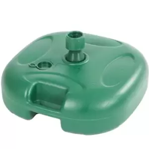 image of Plastic Fillable Parasol Base - 20 Litre - Green - Harbour Housewares