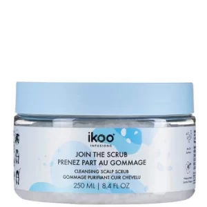 image of ikoo Cleansing Sea Salt Scalp Scrub 250ml