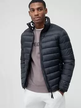 Image of Superdry Fuji Padded Jacket - Black, Size S, Men