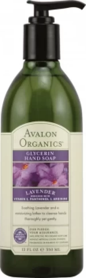 image of Avalon Organics Lavender Glycerin Hand Soap 350ml