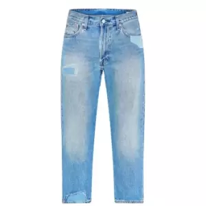 Image of Levis Levis 551Z Straight Jeans Mens - Blue