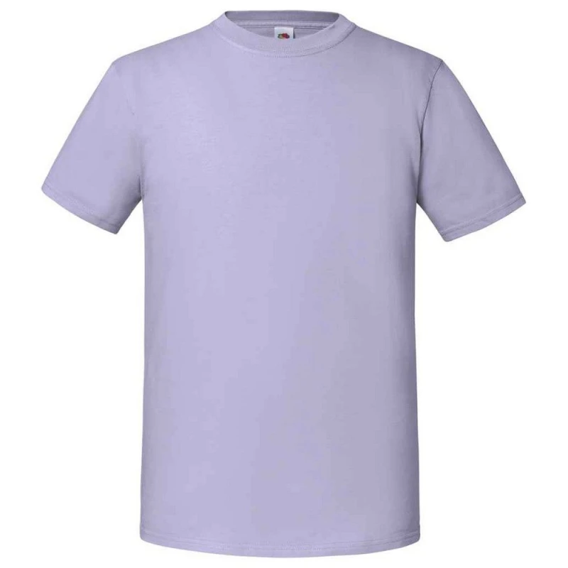 Image of Fruit Of The Loom Fruit of the Loom Men Ringspun Premium T-Shirt in Lavender Size: Small Lavender S Male 5063527581891