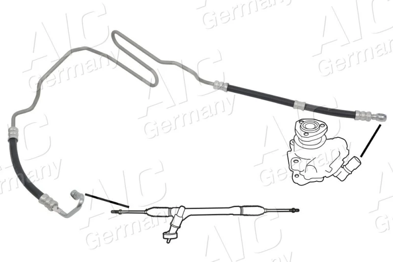Image of Power steering hose AIC 54953
