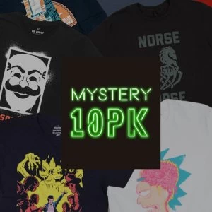 image of Mystery Geek T-Shirt - 10-Pack - Mens - L