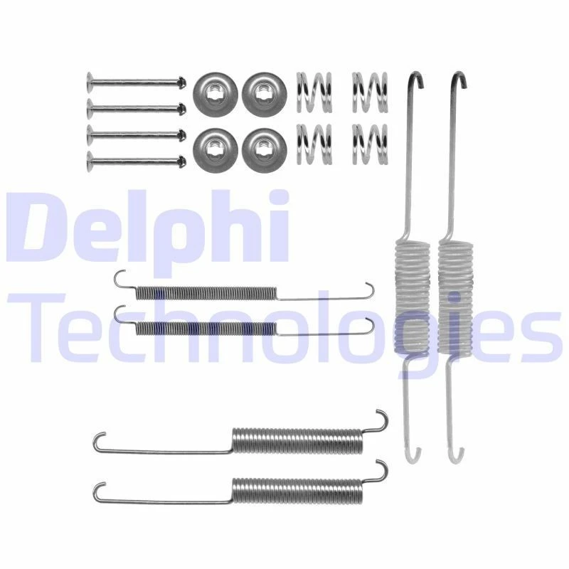 Image of DELPHI Brake shoe fitting kit DELPHI LY1233