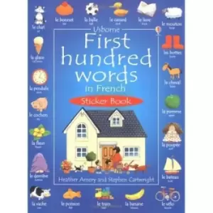 Image of First 100 Words in French Sticker Book - Stephen Cartwright - Other printed item - Used