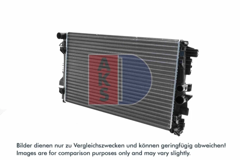 Image of AKS DASIS 121000N Engine radiator Mechanically jointed cooling fins Radiator,engine cooling (470)