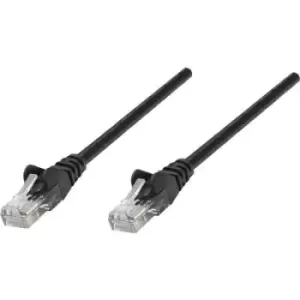 Image of Intellinet 320757 RJ45 Network cable, patch cable CAT 5e U/UTP 2m Black