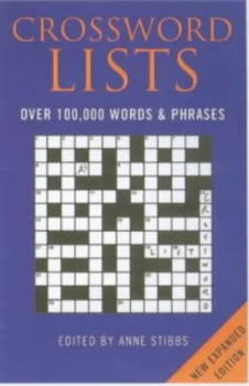 Image of Bloomsbury Crossword Lists by Anne Stibbs Paperback