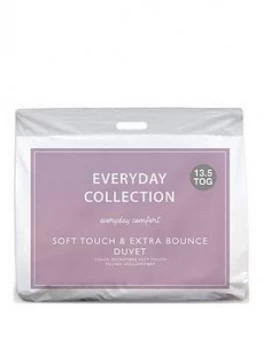 image of Everyday Collection Soft Touch and Extra Bounce 13.5 Tog Duvet