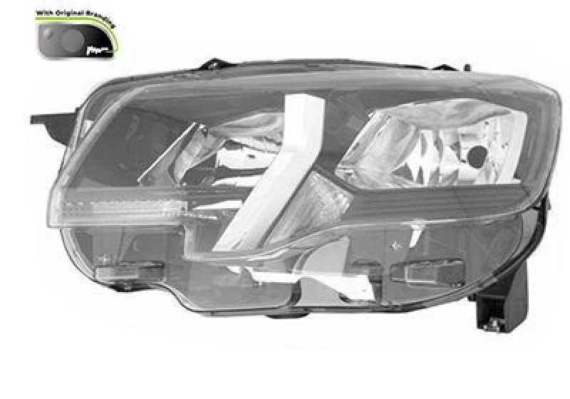 Image of VAN WEZEL Headlight VAN WEZEL 4091961V