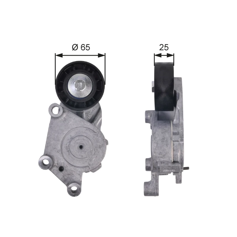Image of GATES Tensioner pulley GATES T39125