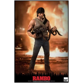 image of ThreeZero Rambo: First Blood 1/6 Scale Collectible Figure - John Rambo