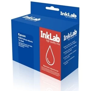 image of InkLab 2631 Epson Compatible Photo Black Replacement Ink