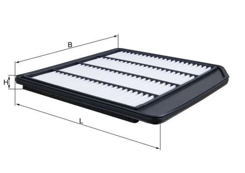 Image of Air filter MAHLE LX 5823