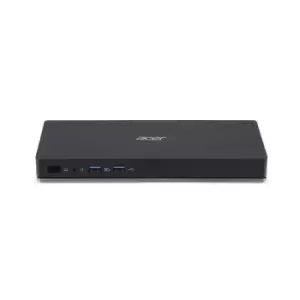 image of Acer USB Type-C Dock II ADK810 Docking Station Black - HDMI DP Gig-E USB 3.2 Gen 1 Type-A USB 3.2 Gen 2 Type-C