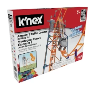 Image of K'Nex Amazin 8-Roller Coaster Building Set