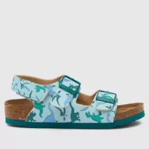 Image of BIRKENSTOCK Pale Blue Milano Hl Boys Toddler Sandals