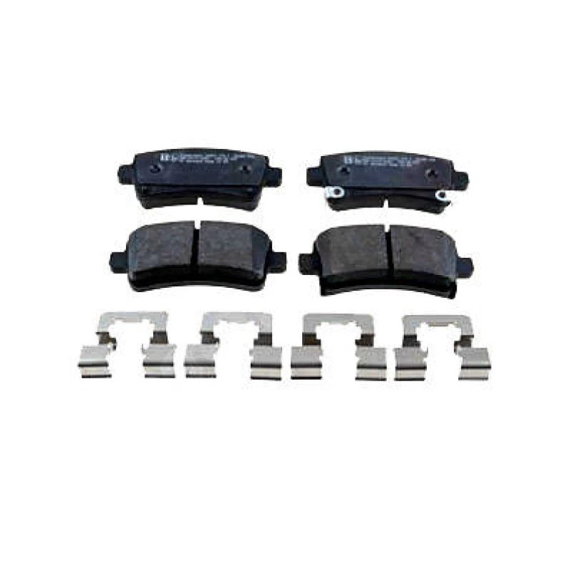 Image of ZIMMERMANN 24421.170.2 Brake pad set Rear Axle, with acoustic wear warning, Photo corresponds to scope of supply Brake Pad Set,disc brake (402)