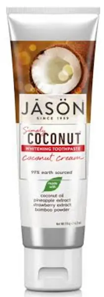 Jason Coconut Cream Whitening Toothpaste 119g