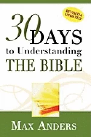 Image of 30 days to understanding the bible in 15 minutes in a day max anders