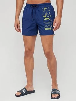 Image of Hugo Boss Octopus Logo Swim Shorts Navy Size L Men