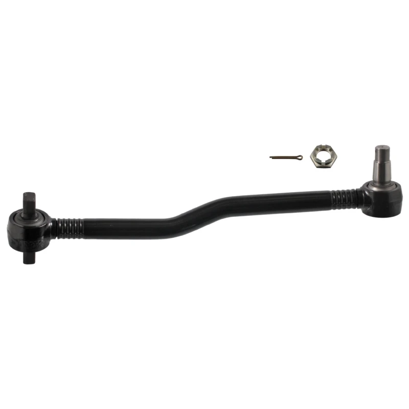 Image of FEBI BILSTEIN 35135 Suspension arm Trailing Arm, with crown nut and split pin Track Control Arm (273)
