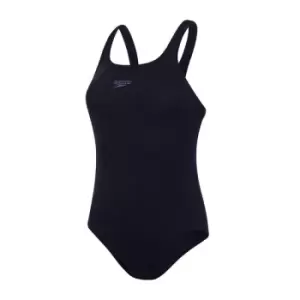 Image of Speedo Endurance+ Medalist Swimsuit Junior Navy 13-14 Years / 32"