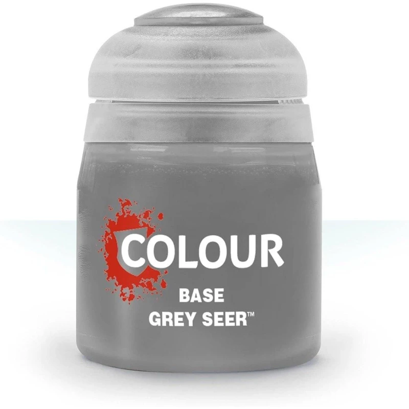 Image of Citadel Games Workshop Colour Base: Grey Seer (12ml) Paint Multi