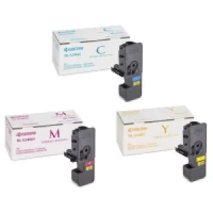 Image of Kyocera TK-5240 C/M/Y Original Colour Toner 3 Pack