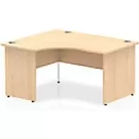 Image of dynamic Left-hand Desk Impulse ICDLP14MPE Maple 1400 mm x 800 mm x 730 mm