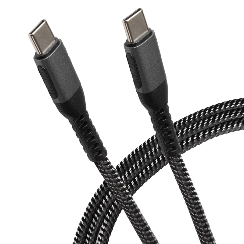Image of Praktica USB-C to USB-C Braided Camera Charging Cable