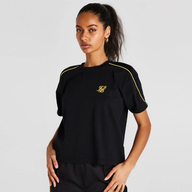 Image of SikSilk T-Shirt - Black 4