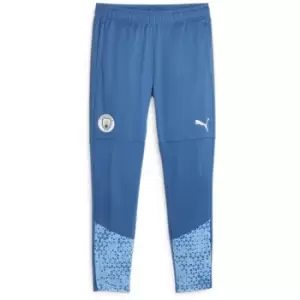 Puma Manchester City Training Bottoms 2023 2024 Adults - Blue