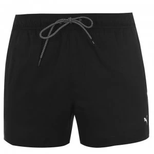 Image of Puma Logo Shorts - Black