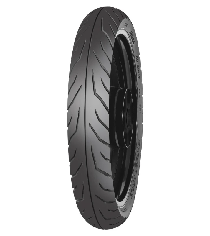 Image of 70001230 - Mitas Street Force Front Tyre Blackwall /TL 52H 100/80-17" 70001230