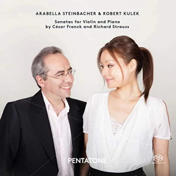 image of Arabella Steinbacher - Sonatas for Violin and Piano By Cesar Franck and Richard Strauss CD