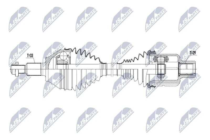 Image of NTY Drive shaft NTY NPW-CH-153