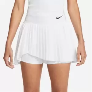 image of Nike Dri-FIT Advantage Womens Pleated Tennis Skirt - White