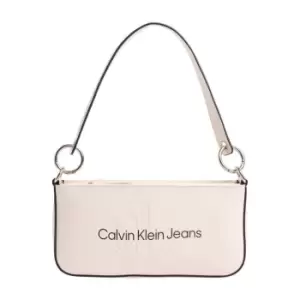 image of Calvin Klein Jeans Sculpted SHOPPER29 Mono - White