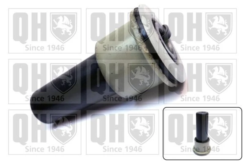 Image of QUINTON HAZELL Trailing arm / Suspension arm bush QUINTON HAZELL EMS8677